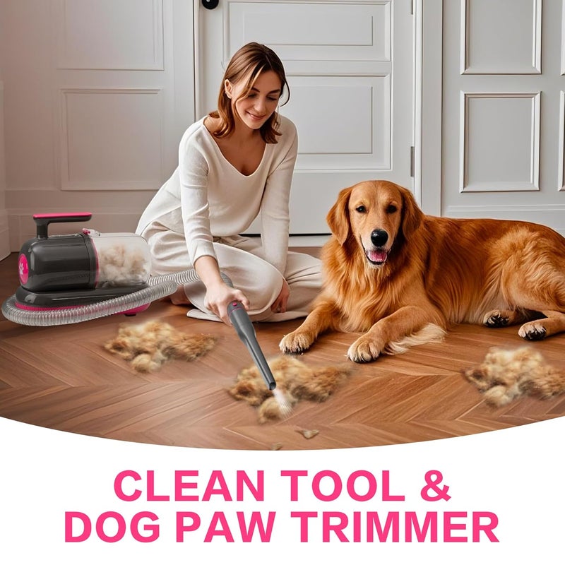 S7 High-Suction Dog Grooming Vacuum for Small & Medium Dogs, Compact Hair Collection System for Regular Trimming & Maintenance, Strong Suction, Low-Mess Indoor Grooming - Image 3